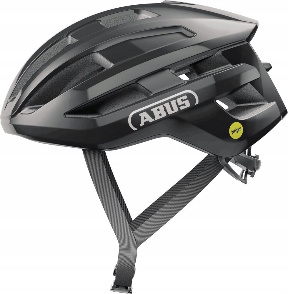 Cyklistická Přilba Abus Powerdome Mips Shiny Black vel. M 54-58 CM