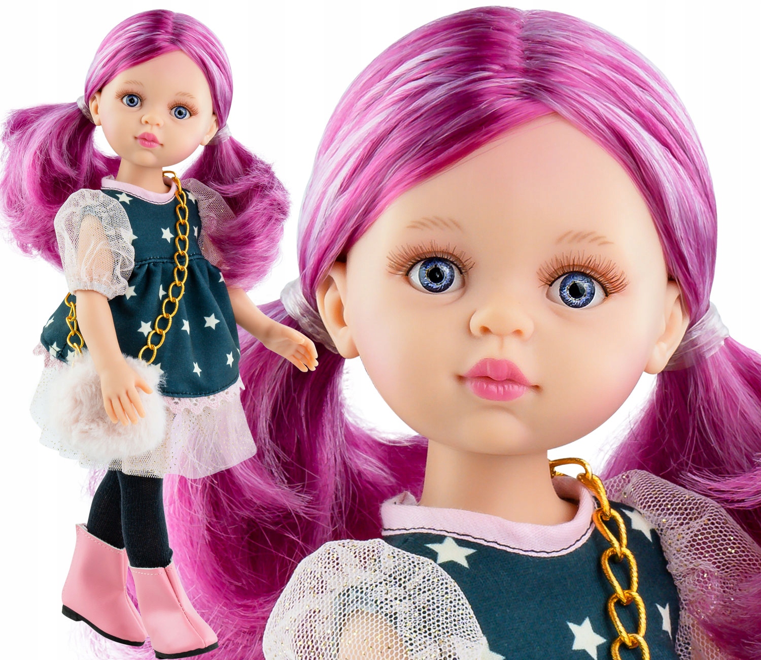 CUDOWNA HISZPAŃSKA LALKA PAOLA REINA 32 CM 04529