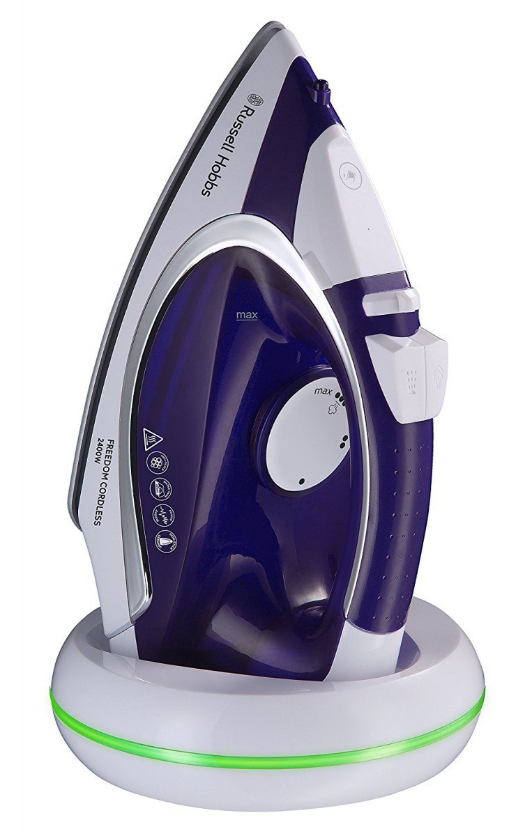Russell Hobbs Żelazko parowe bezprzewodowe 2400W ceramiczna stopa