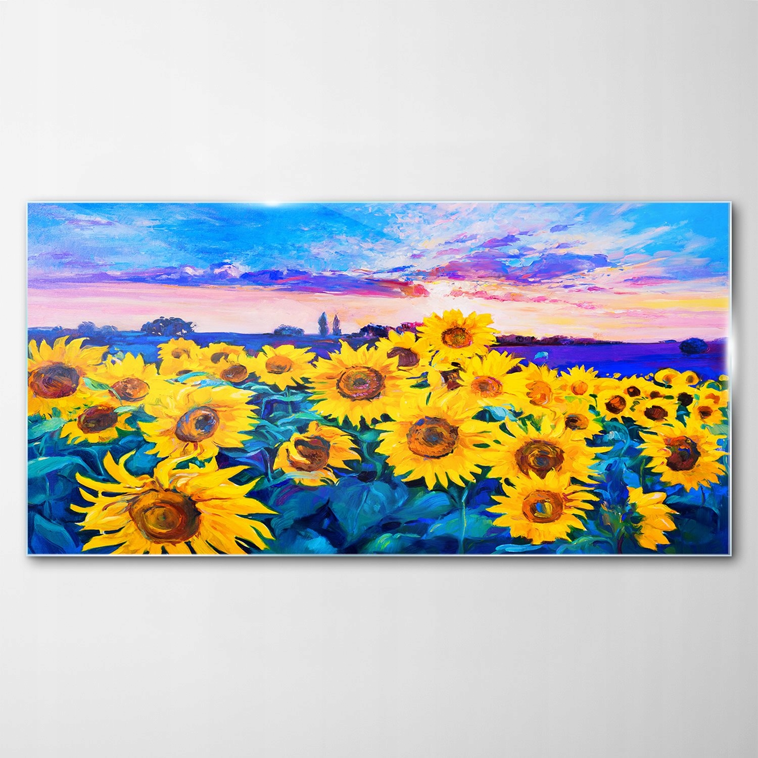 

Hartowany Obraz Szklany Słoneczniki Kwiaty 120x60