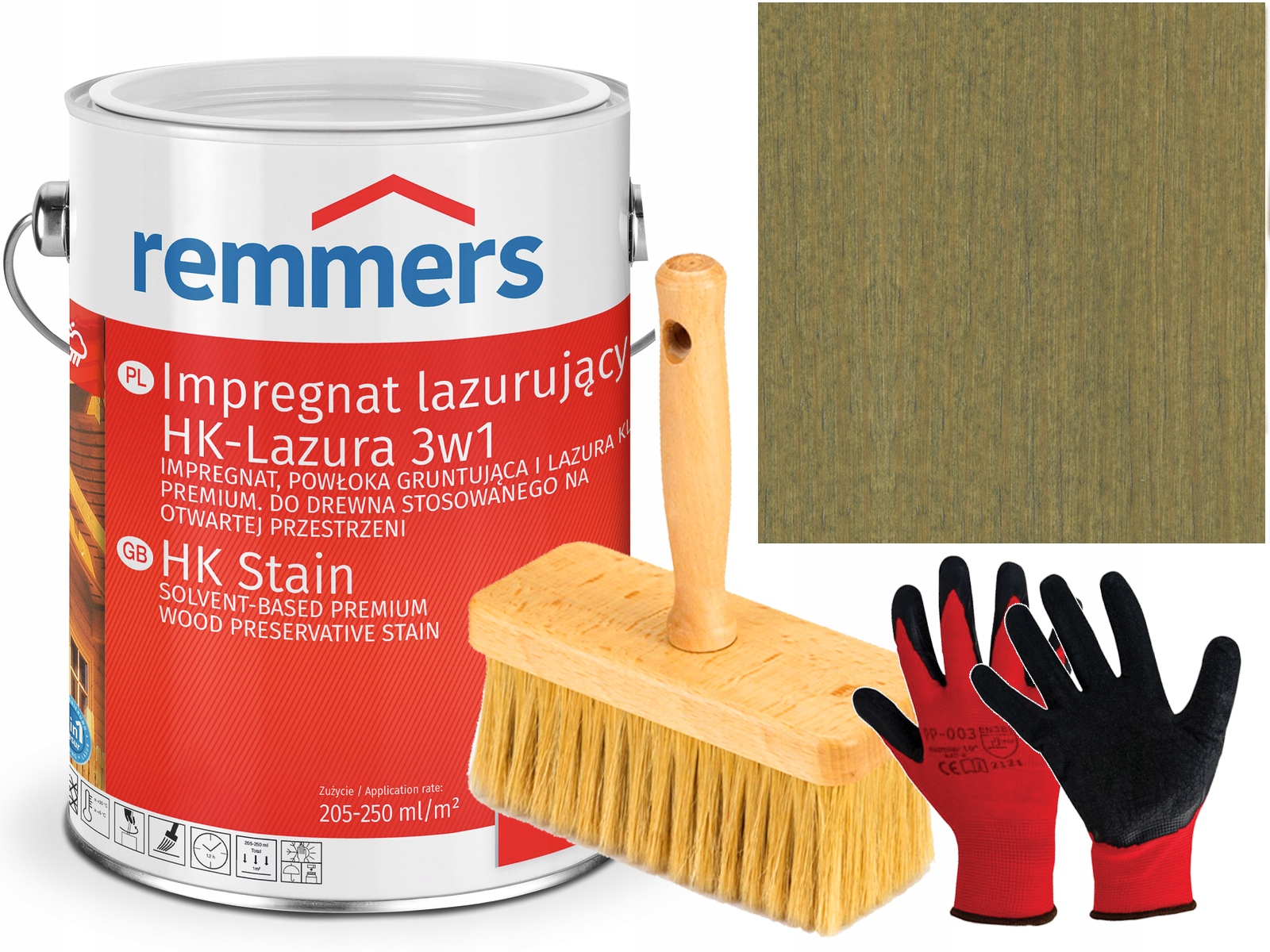 Remmers HK-Lasur Impregnát 10L Soľná Zelená