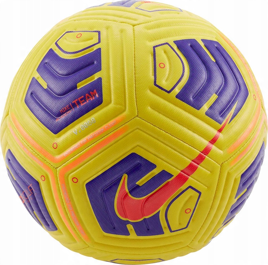 

Piłka Nożna Nike Academy Team Żółto-fioletowa r. 5