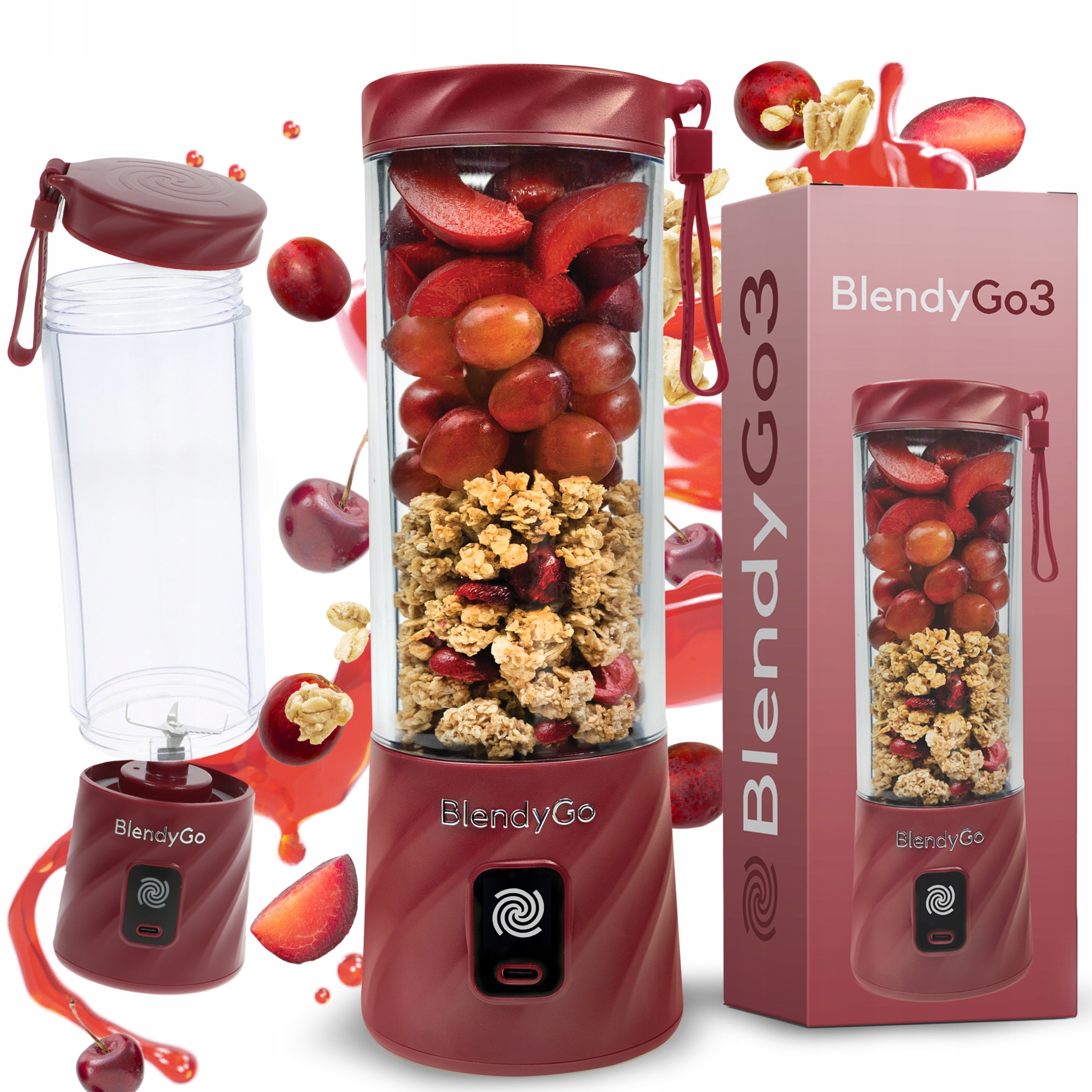 Originálny mixér BlendyGo 3 Bezdrôtový Usb Blender novej generácie