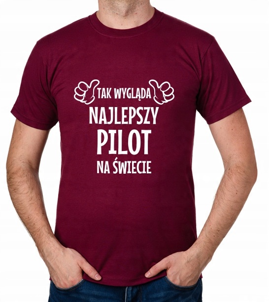 

koszulka Najlepszy Pilot prezent