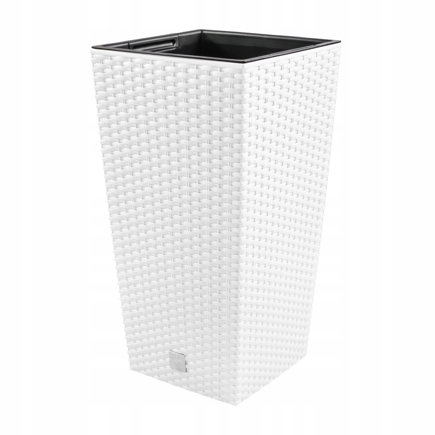 

Doniczka rattan DRTS265 Donica wkład Biały