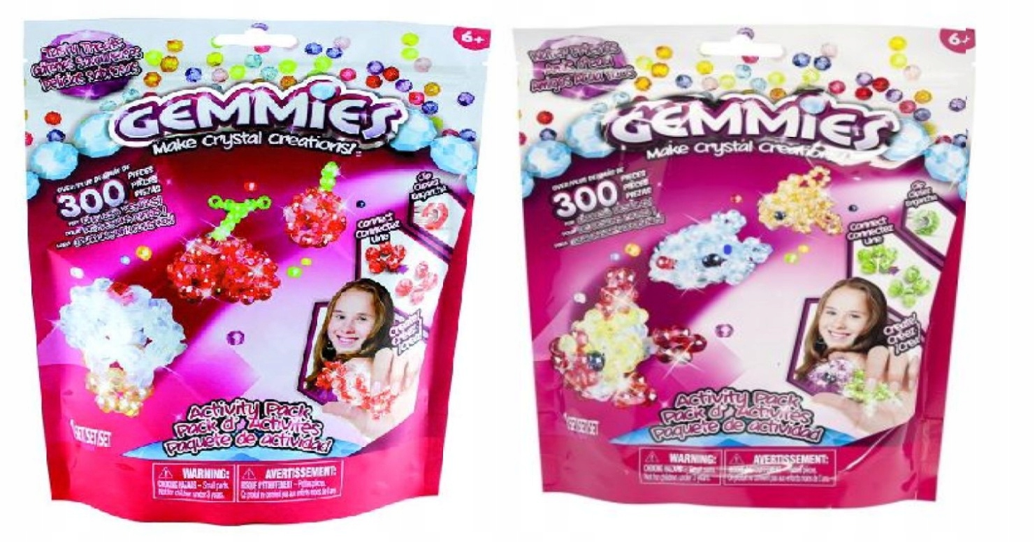 

Zestaw 600 Koralików Gemmies Smakołyki & Zwier