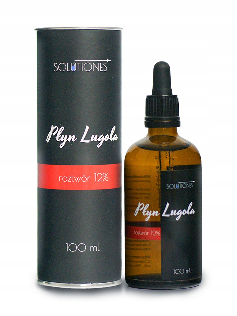 

Płyn Lugola 12% 100ml Solutiones tuba zabezp.