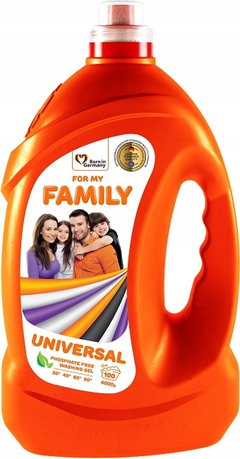 

For my Family żel do prania Uniwersalny 4000g