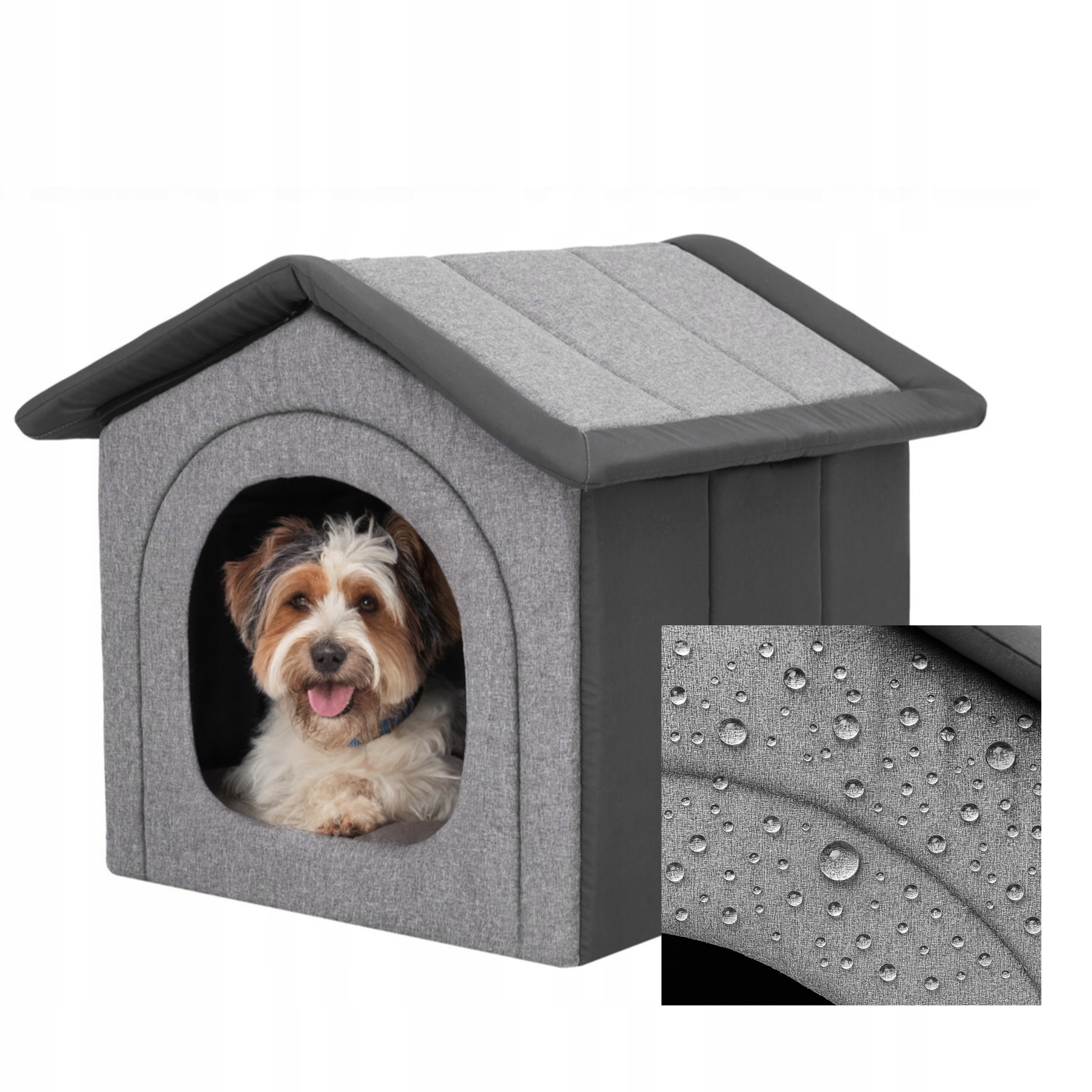 Bouda pro psa – Pelíšek, Měkká bouda, Domeček, Poslání, Doggy 60x70x63 cm