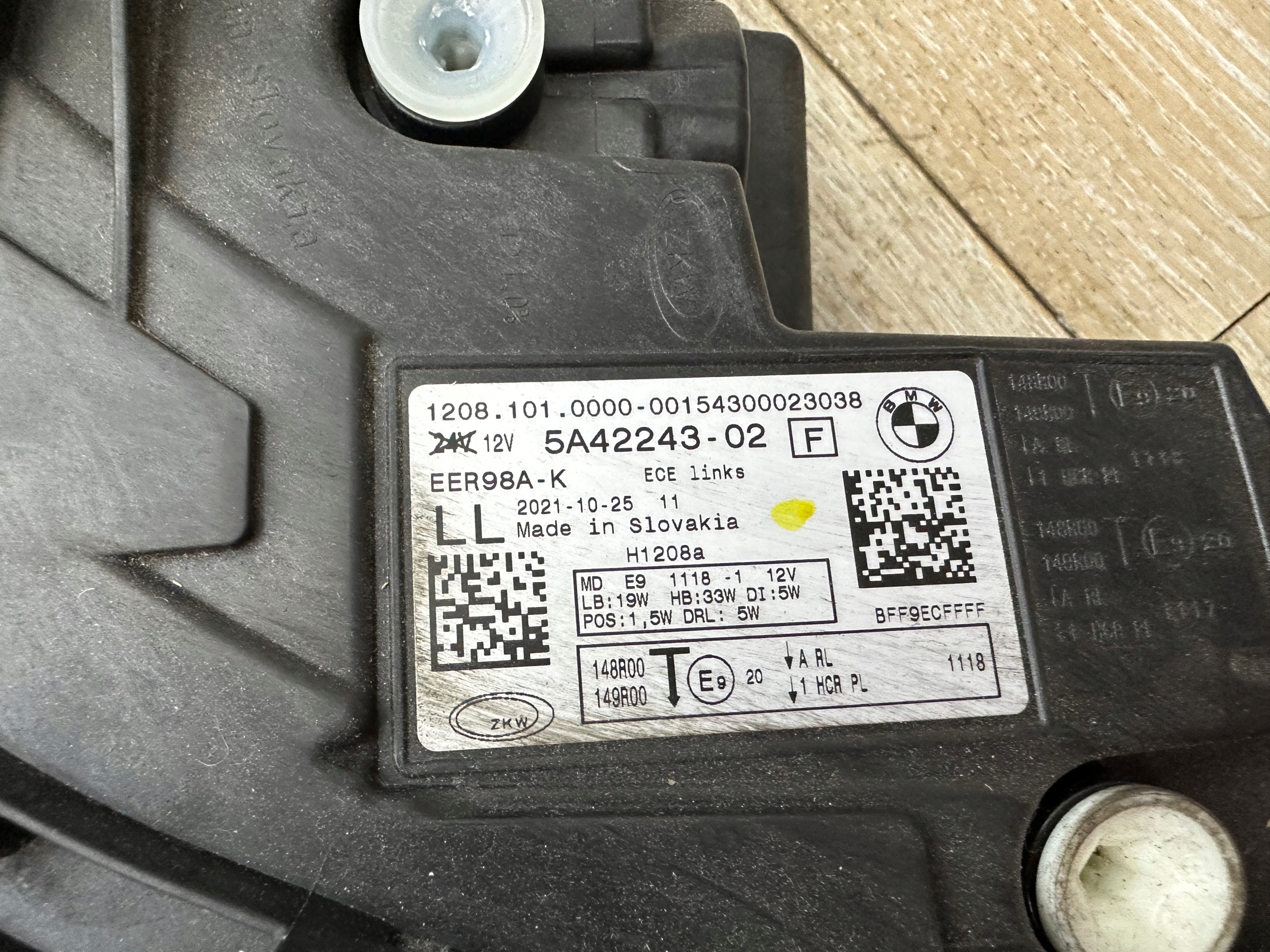 light left BMW 2 U06 ACTIVE TOURER FULL LED 22- 5A42243-02