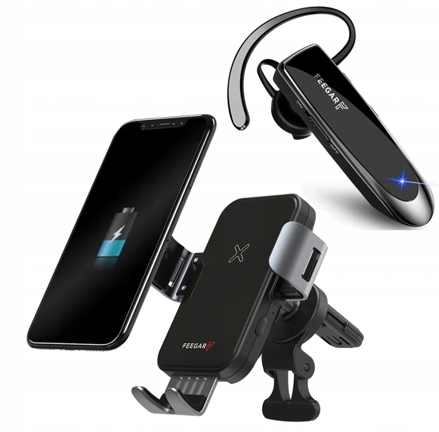 Sluchátko Bt a Feegar QH300 Držák do auta