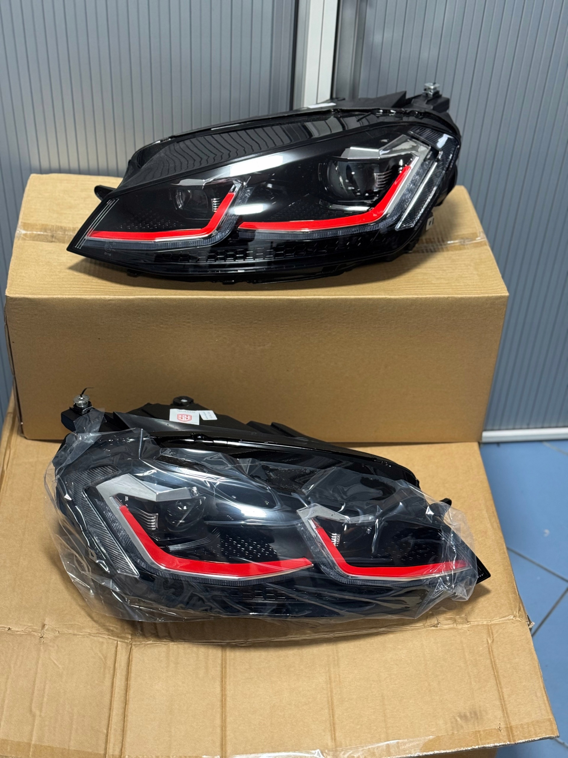 head lights lights front LED VW GOLF 7.5 VII FACELIFT (2017+) GTI LOOK