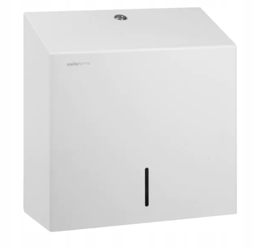 Stella zásobník Maxi na skladacie papierové utierky biely mat 30.201A-W