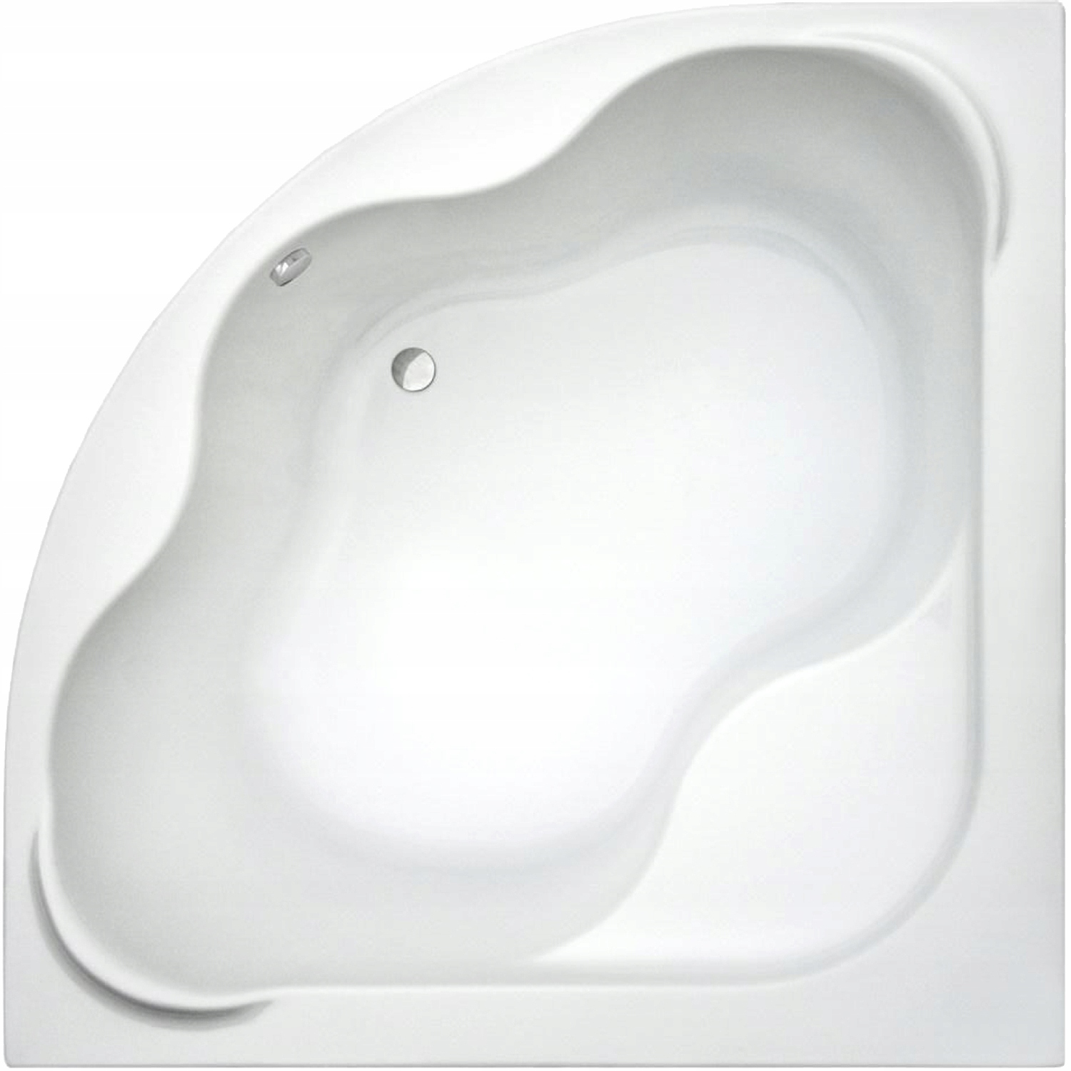 Symetrická Rohová Vana 150x150 Velká Akrylová Pl