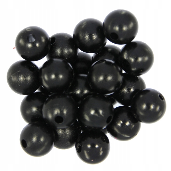 Korálky perly akrylové 14 mm 370 ks