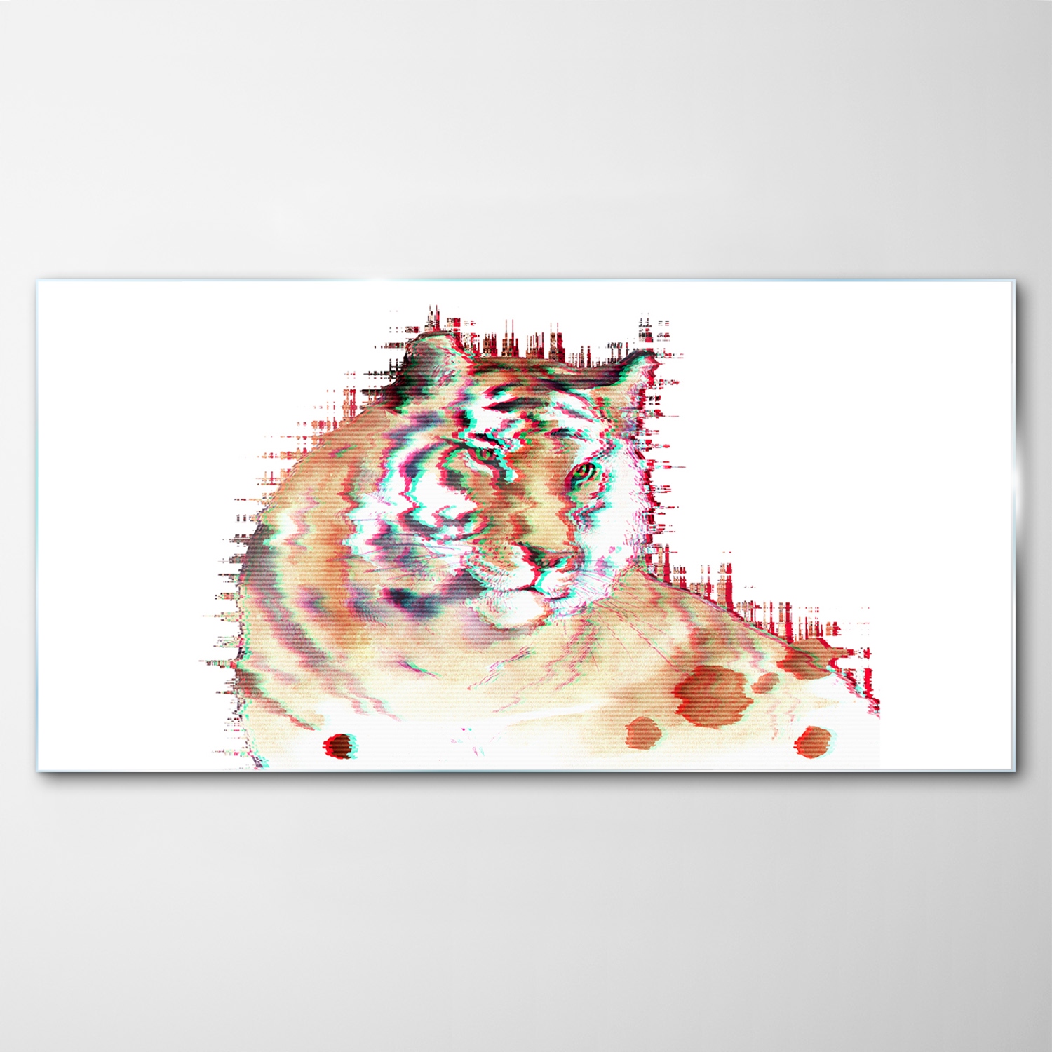 

Obraz Szklany Dekor Zwierzę Tygrys Akwarele 100x50