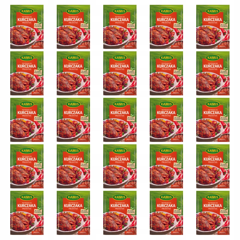 Kamis koření na kuře Pikantní 25 g X25