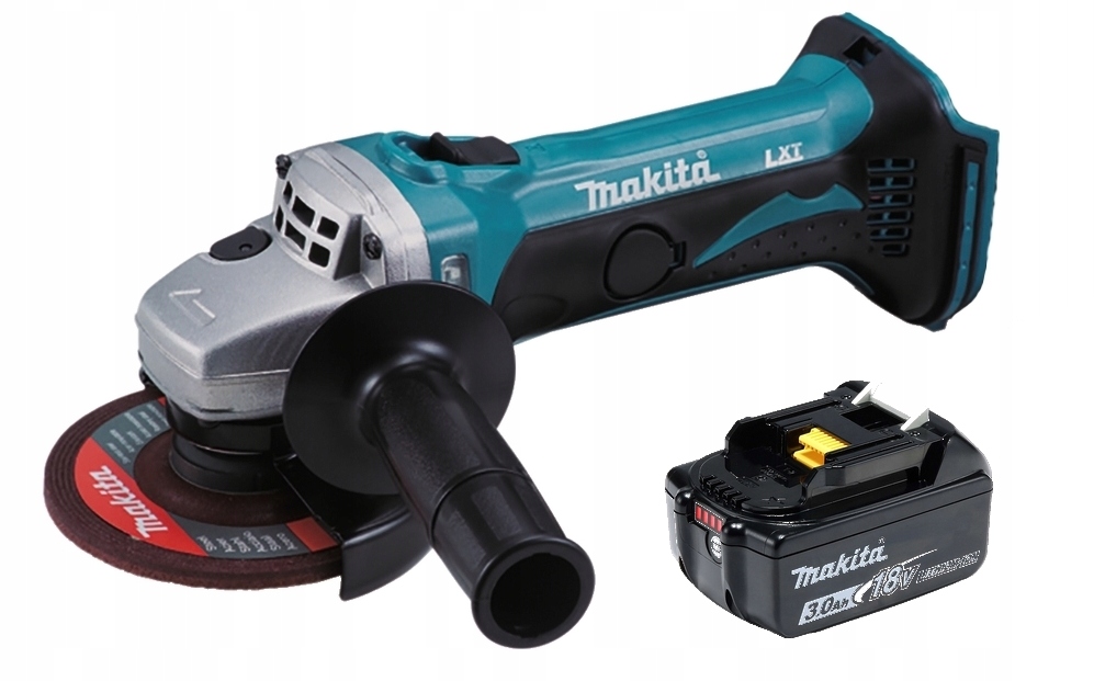 Makita Aku Szlifierka Kątowa Lxt 18V 115MM 1x3Ah BL1830 DGA452Z