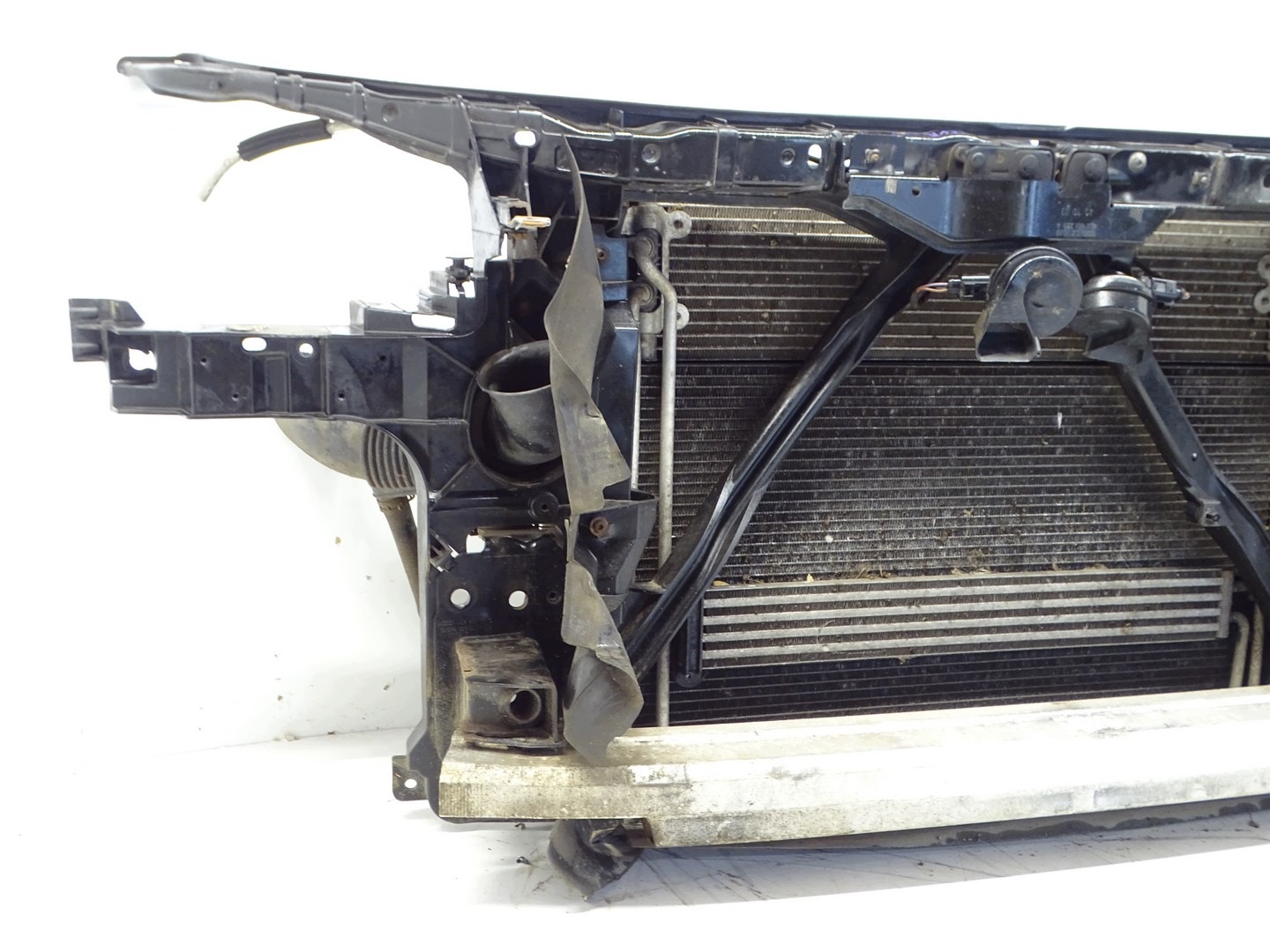support panel for radiators pillar sider radiator AUDI Q7 4L AUTOMAT LIFT 3.0 TDI