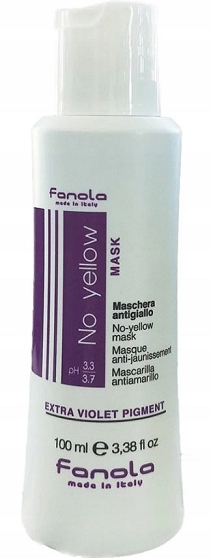 

Fanola No Yellow Maska Do Włosów Zimny Blond 100ml
