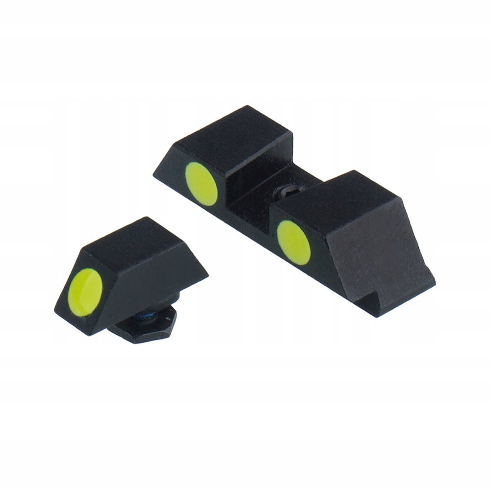 Vector Optics Fiber Sights Combo do Glock Krótkie Zielona
