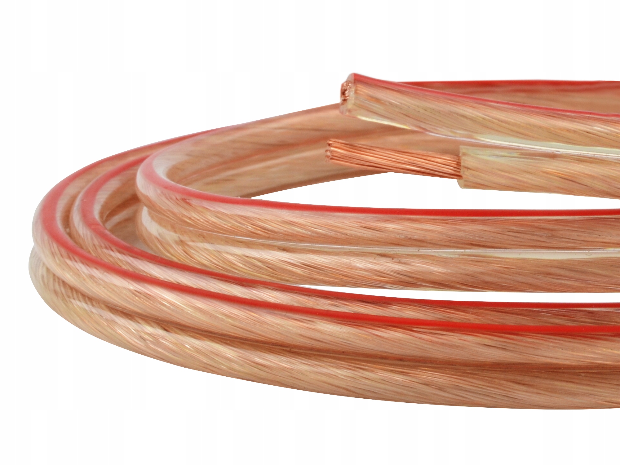 POLSKI kabel przewód głośnikowy miedź 2x2,5 25m