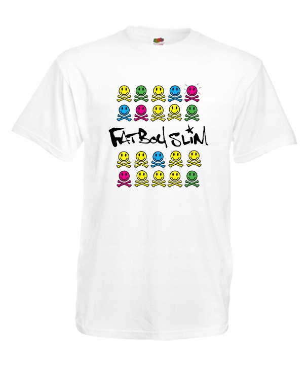 

XXXL Koszulka Męska Fatboy Slim Norman Edm Wzory