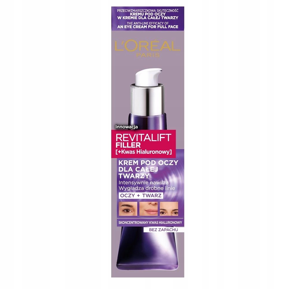 

Loreal Revitalift Filler Krem pod Oczy 30ml