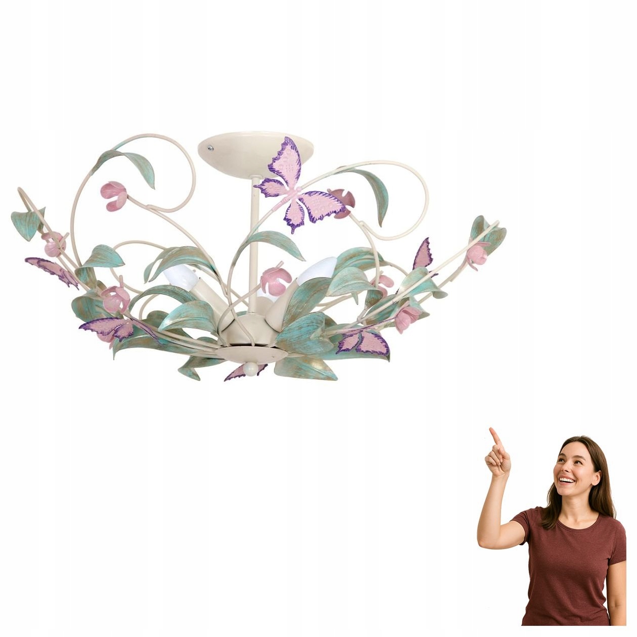 Dekoratívna stropná lampa 3-bodová Summer 6287 Luminex