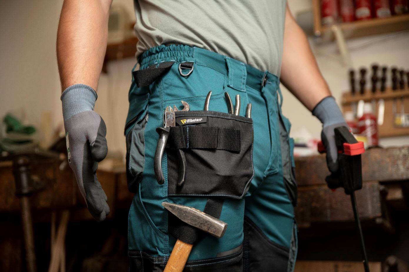 DAYBORO SPODNIE ROBOCZE OCHRONNE DO PASA roz. 54 Płeć mężczyźni