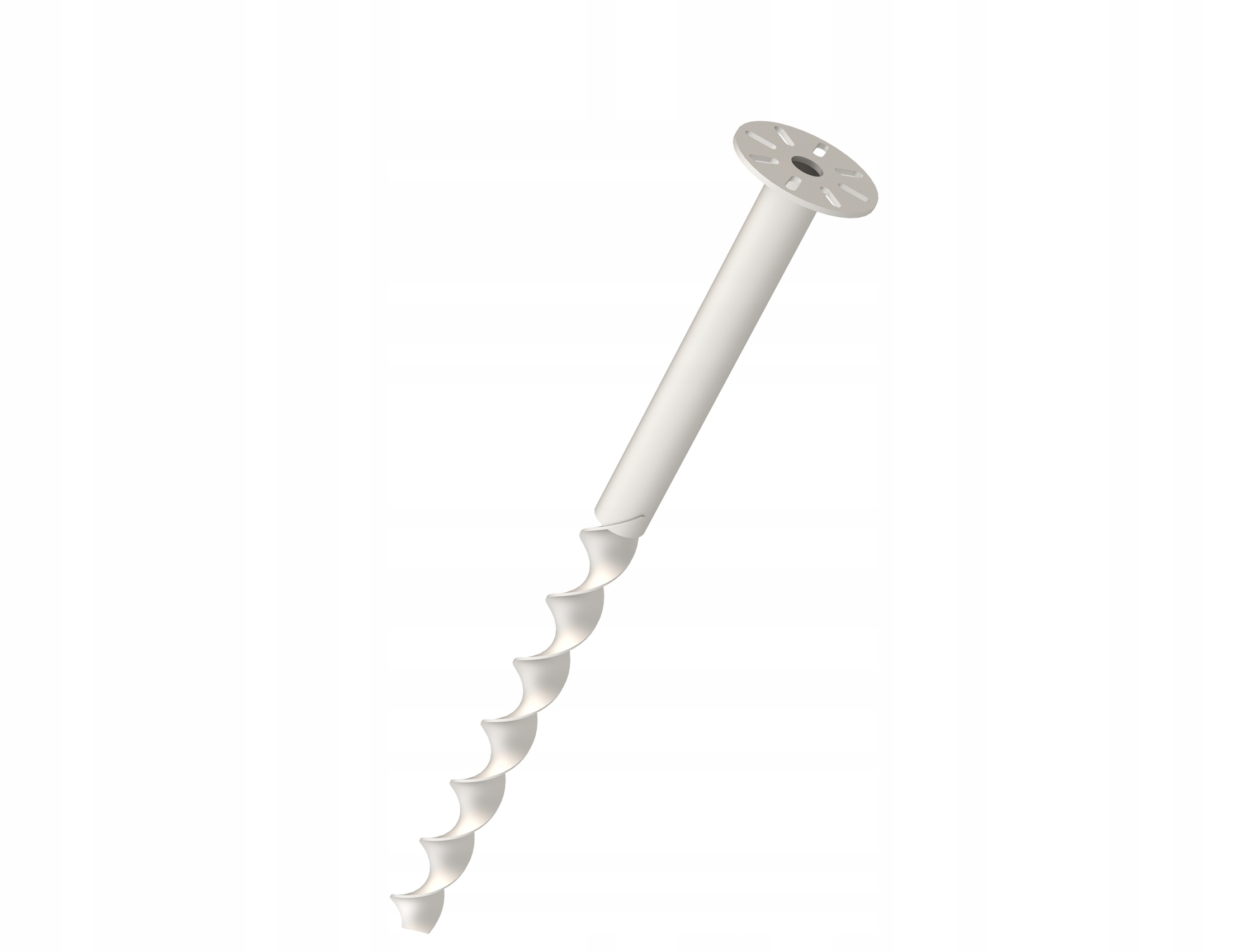 Śruba gruntowa spiralna 1400mm, fi=76mm, fundament Pv ocynk