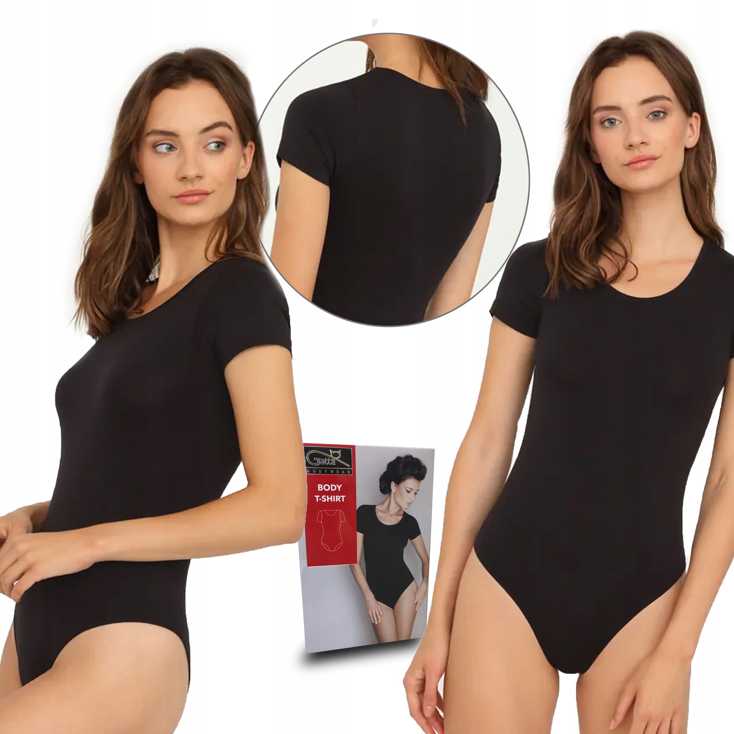 

body bezszwowe krótki rękaw Gatta T-shirt , XL