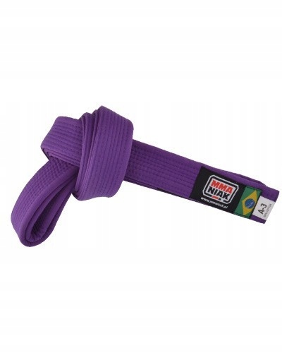 MMAniak Pas do kimona BJJ A2 Purpurowy Płeć produkt uniseks