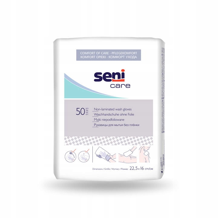 

Seni Care Myjki higieniczne niepodfoliowane 50szt.