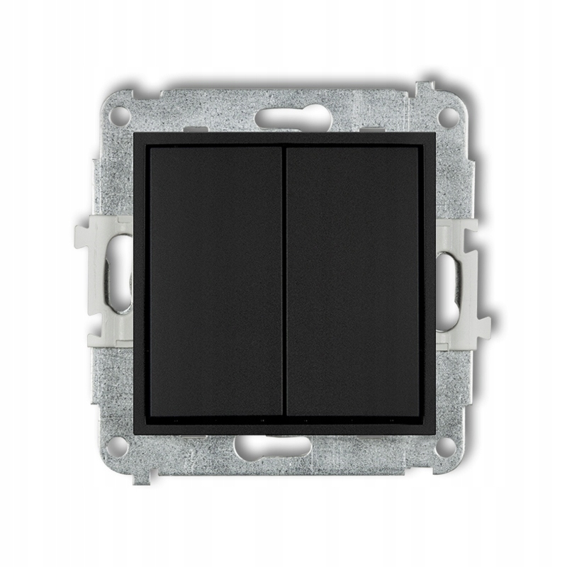 

Wyłącznik łącznik podwójny Czarny MWP-2 Mini