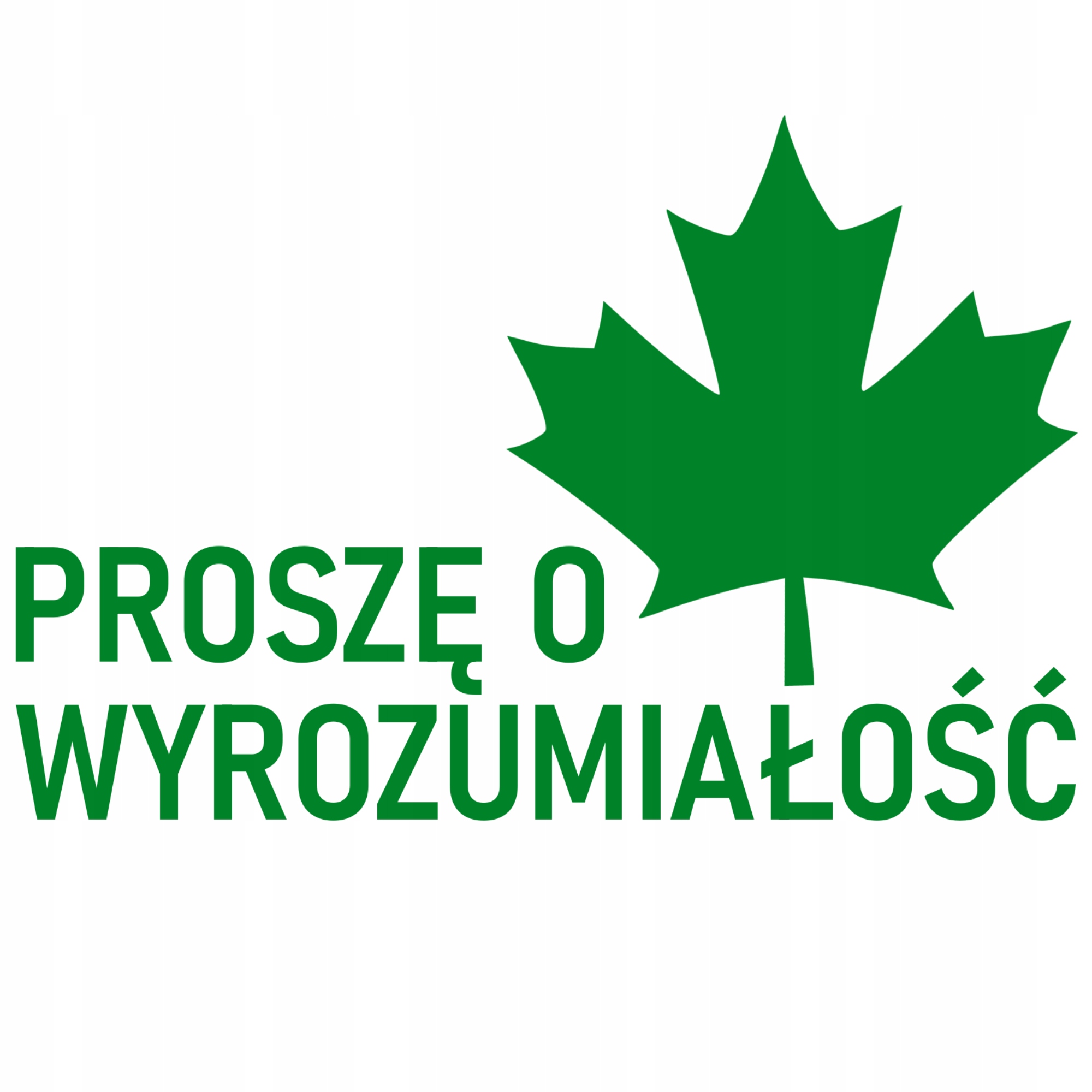 

Naklejka na samochód Zielony Liść Świeży Kierowca