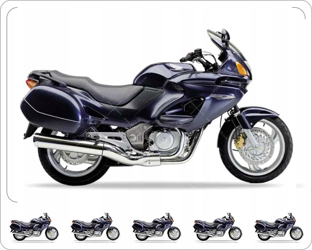 Samolepky Juula Pro Honda Nt 650 V Deauville 1998-2002 Modré PB230