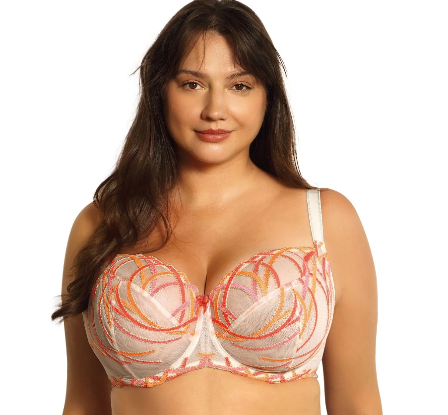 Ewa Bílá Podprsenka Soft Naomi B171 Oranžová 95G