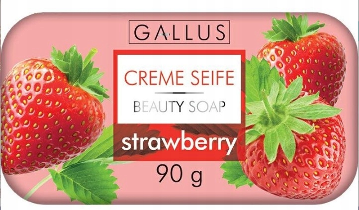 

Mydło w kostce Gallus 90g Strawberry