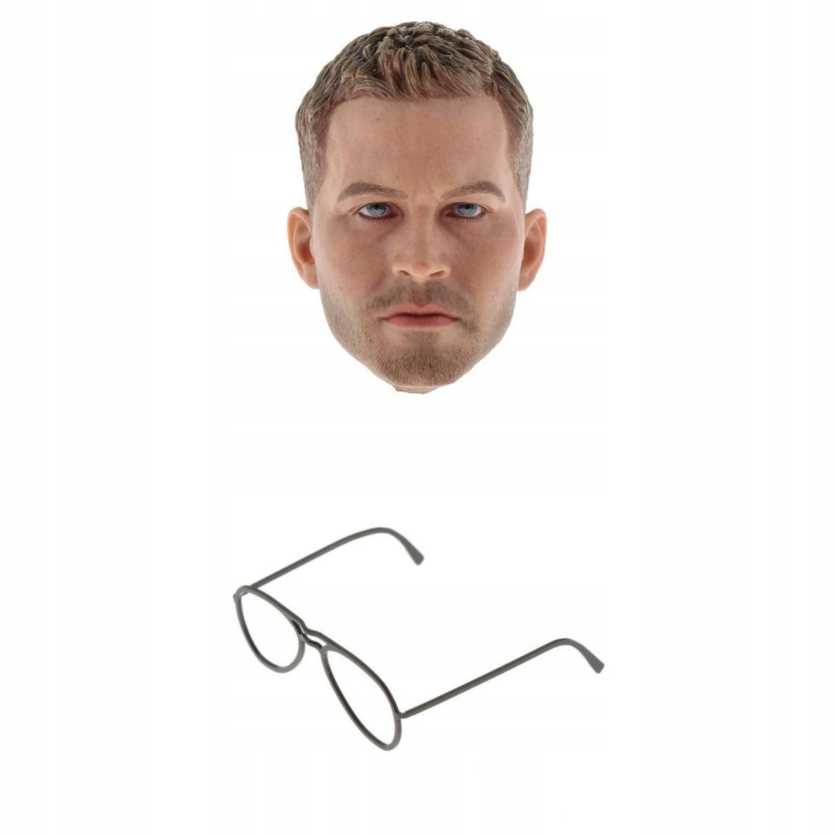 1:6 Mans Head rzeźba z ramką rządu na