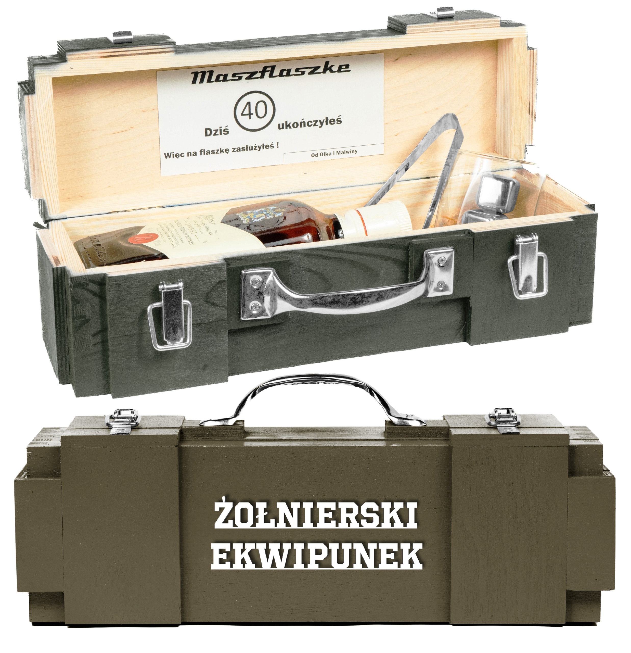 

na kawalerski dla żołnierza wojskowego