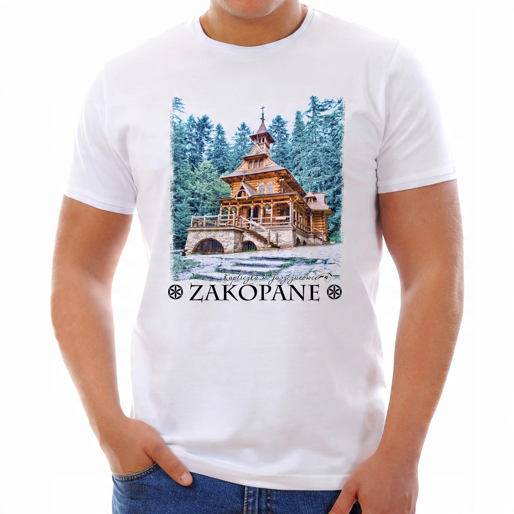 

Koszulka Zakopane Jaszczurówka (M):: S,: biały
