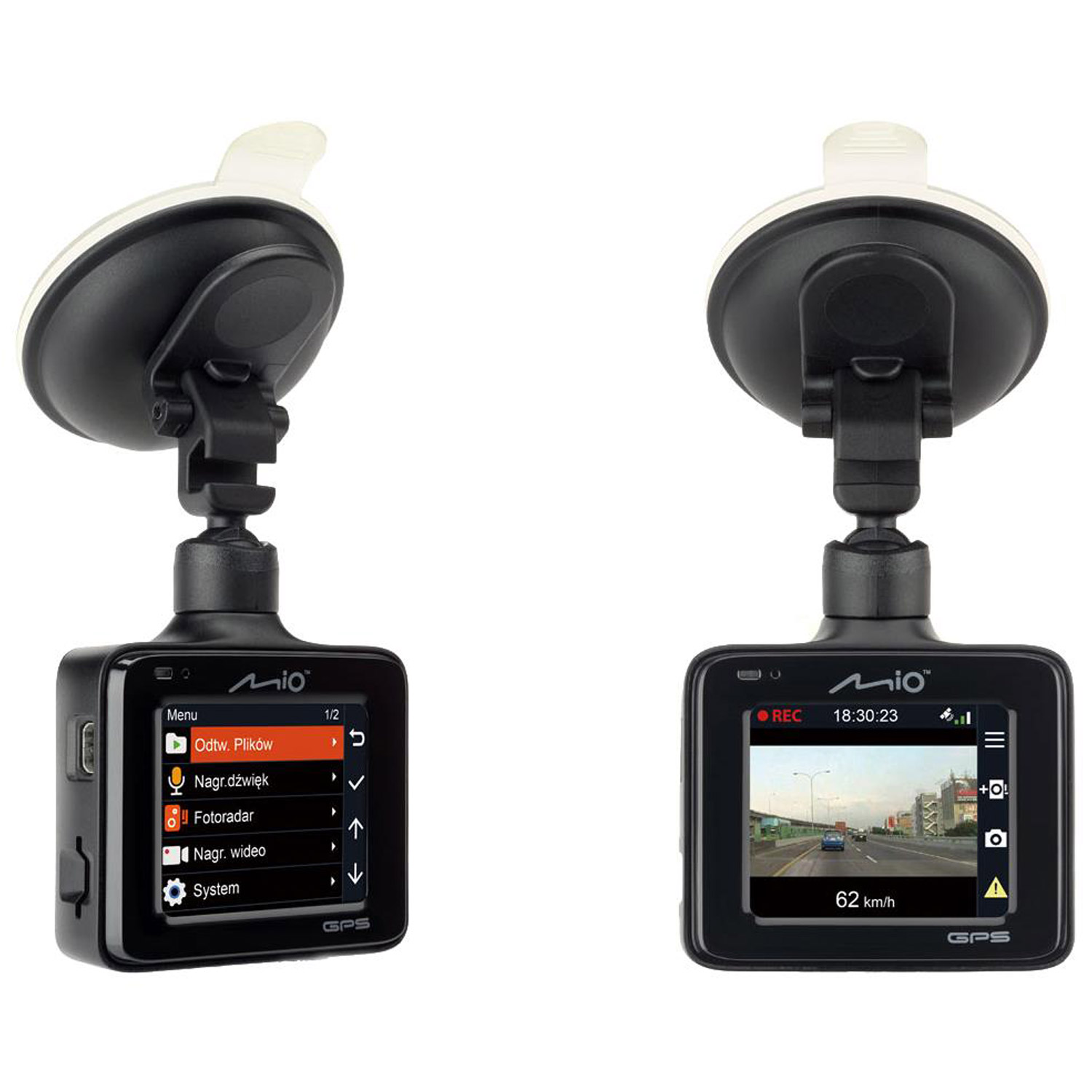 Wideorejestrator Mio MiVue C335 2 0 FullHD MP4 Resolution Full HD 1920 x 1080