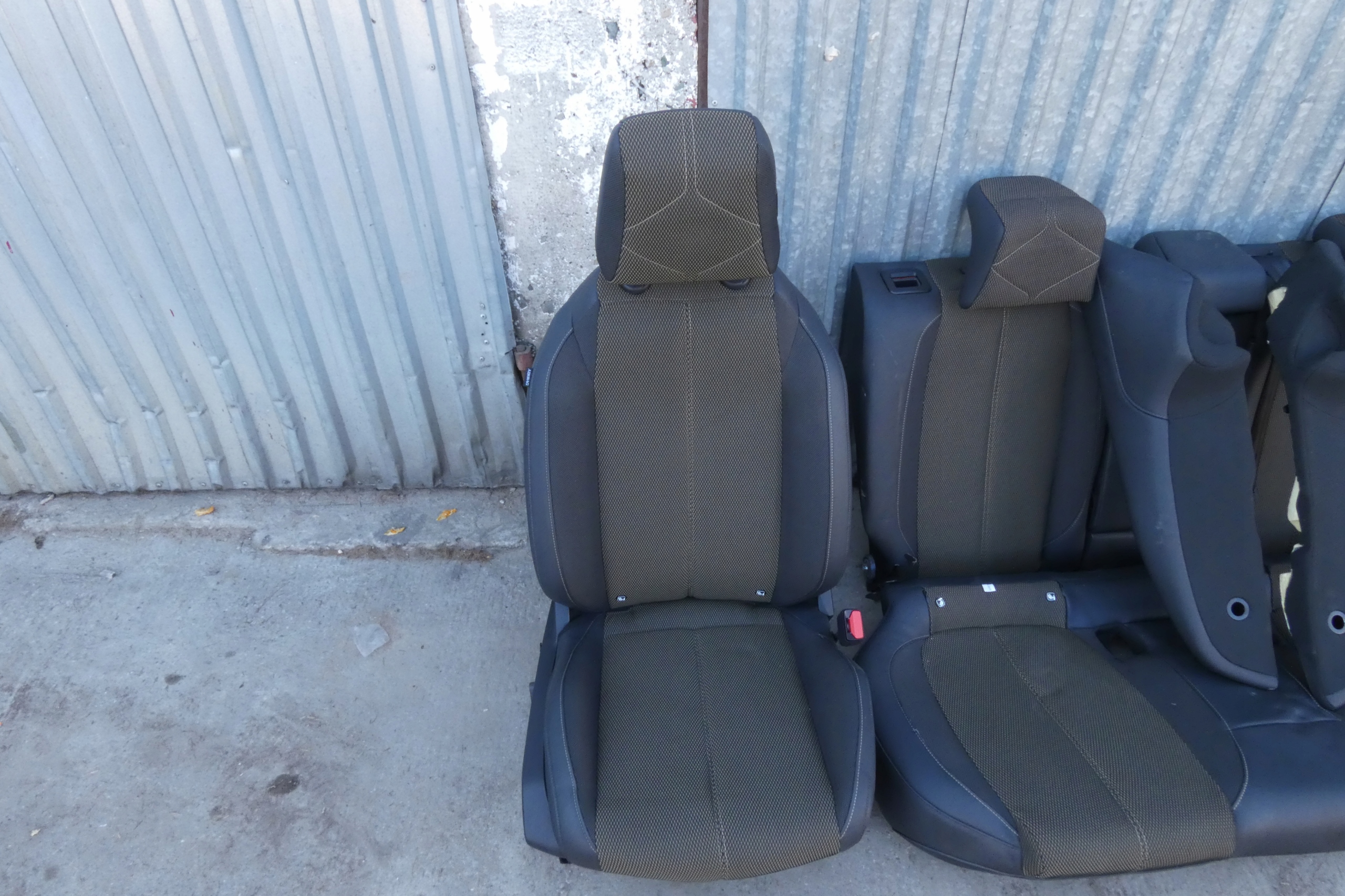 Citroen DS9 seats side KOMPLET Z airbag