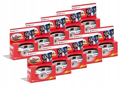 Agfa AG601020-10 AgfaPhoto LeBox Flash 400 kamera