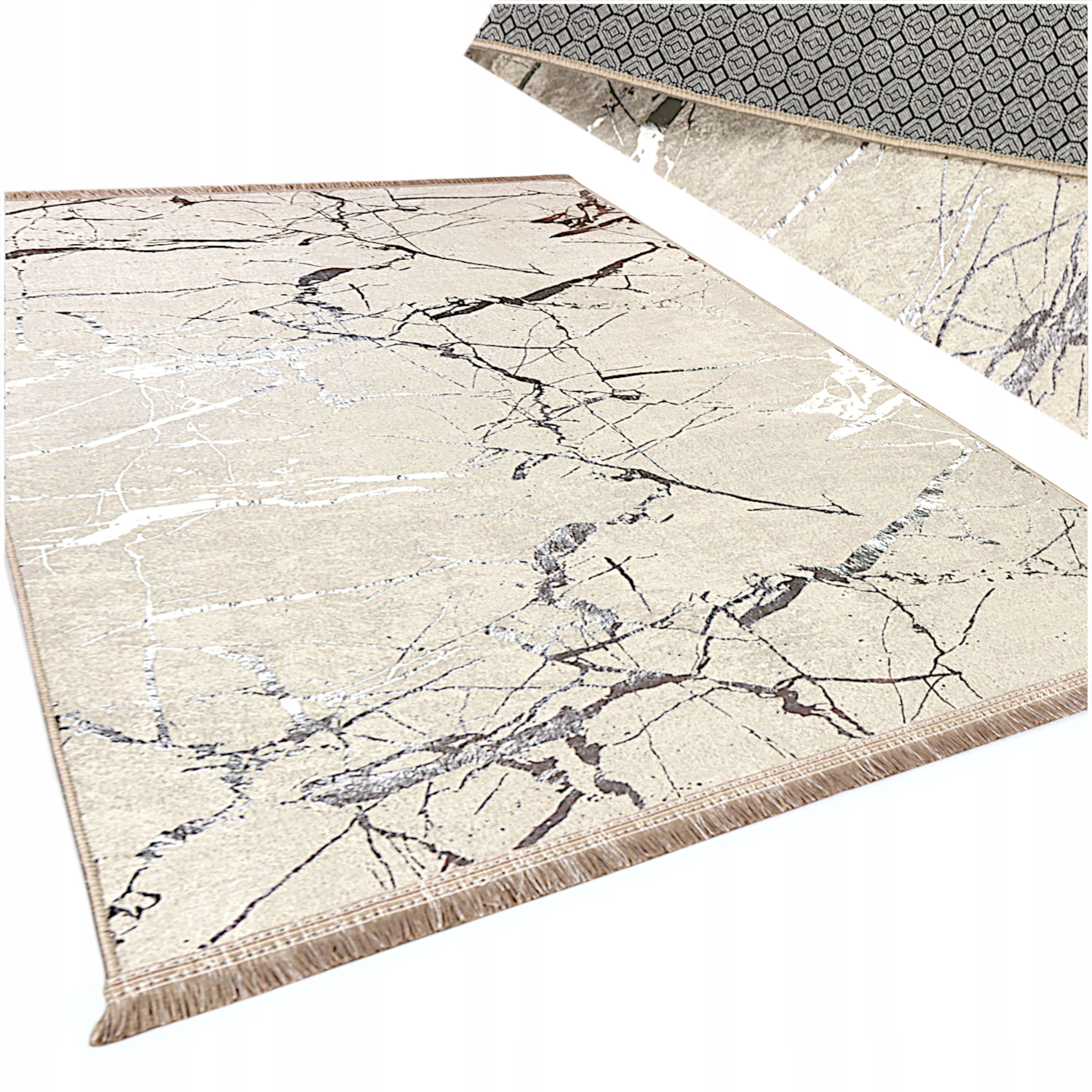 Koberec Do Kúpeľne 60x100 Protišmykový Koberec Na Pranie Béžový Paris