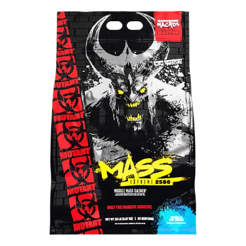 Pvl Mutant Mass Extreme Gainer Protein Sacharidy Vanilková zmrzlina 9070 g