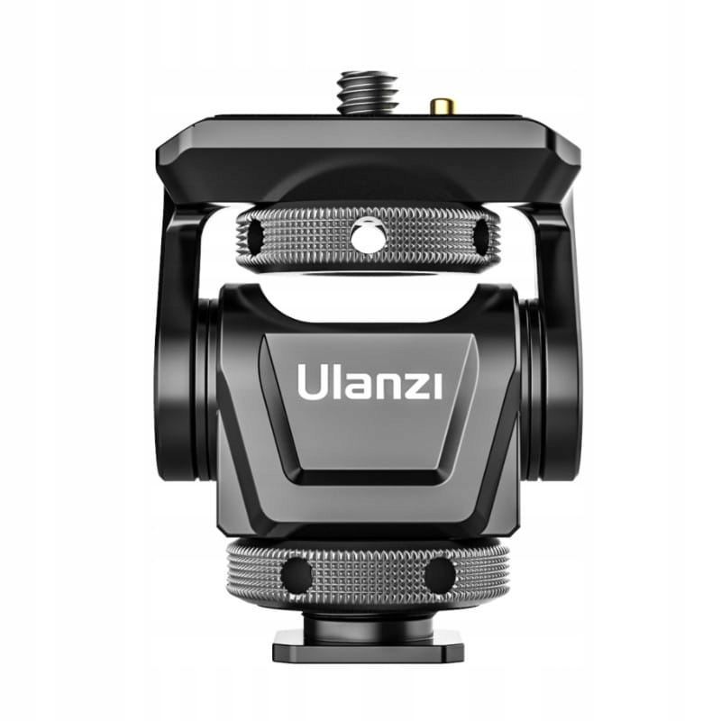 ULANZI U150 ALUMINIOWA MINI GŁOWICA NA MONITOR MIKROFON LAMPĘ LED Marka Ulanzi