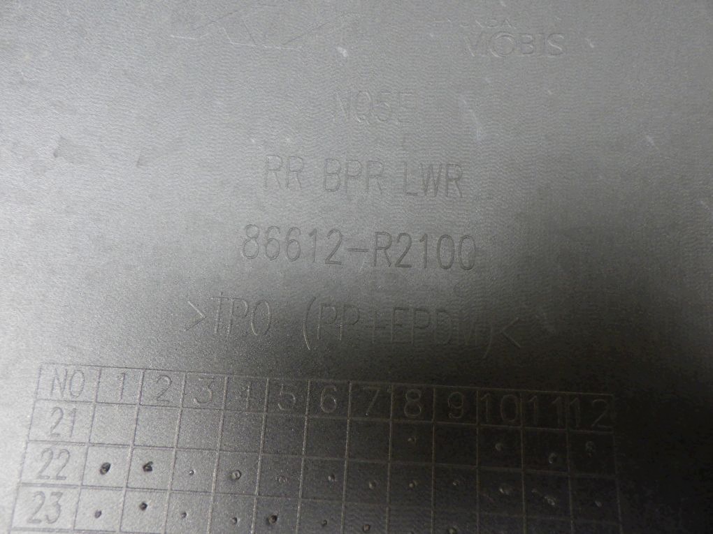 KIA SPORTAGE V 5 2021- bumper rear rear part