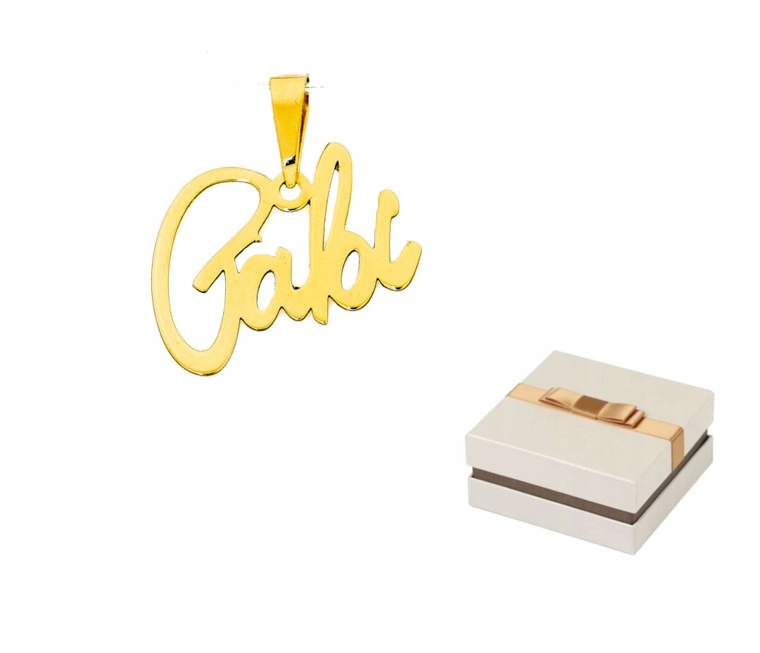 Zlato 585 Zlatý přívěsek Jméno Gabi 14 karátů ZZ14